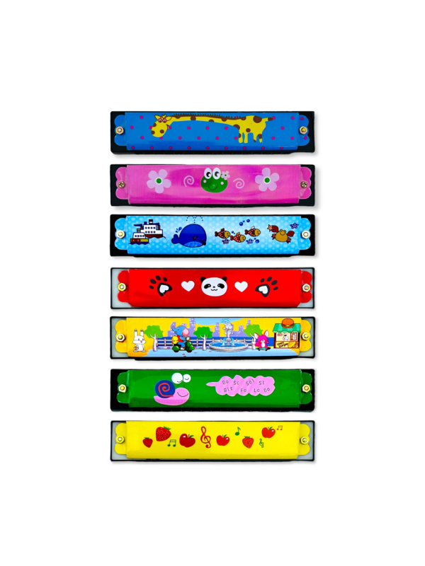 l (1) Armónica Infantil metálica