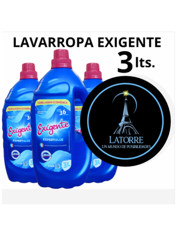 JABON LAVARROPAS EXIGENTE 3LT