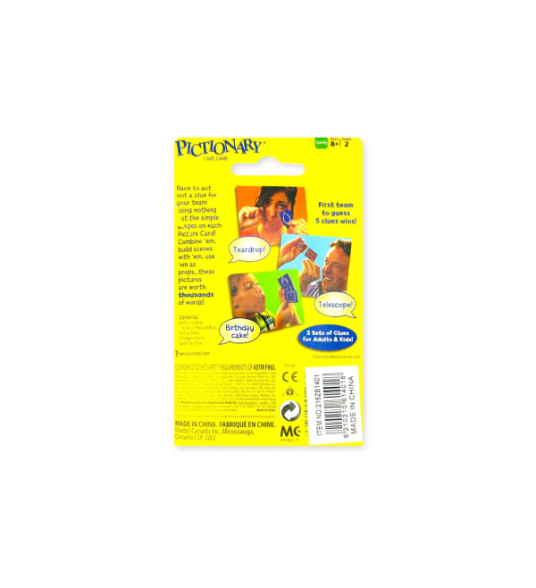 l (4) Juego de cartas adivina