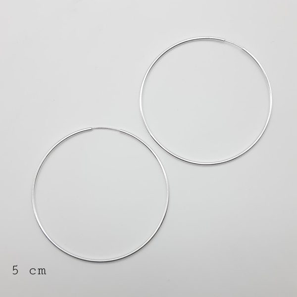 CARAVANA AROS ENCHAPADOS EN PLATA