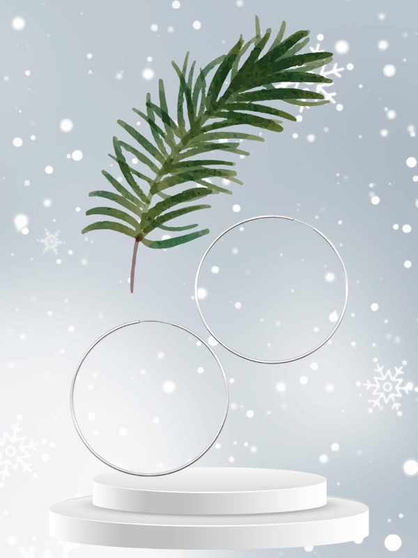 CARAVANA AROS ENCHAPADOS EN PLATA