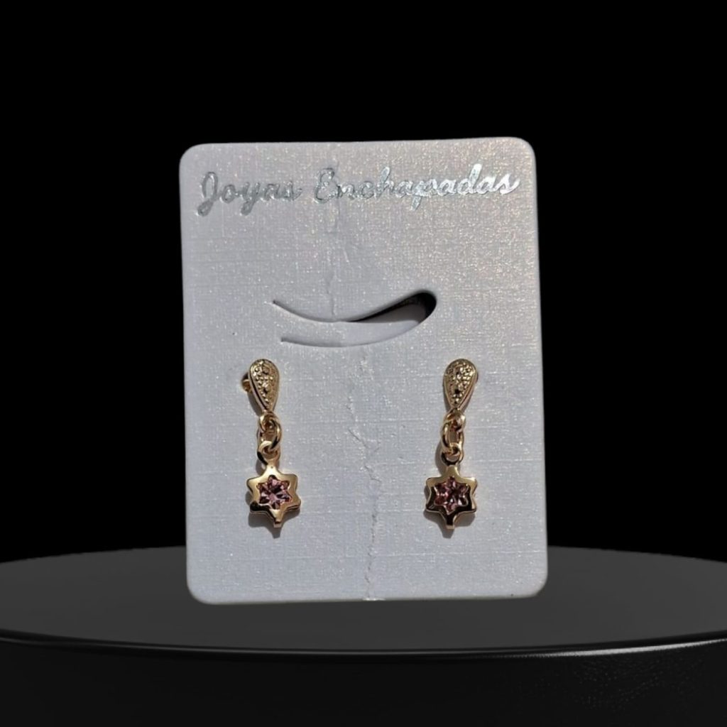Pandora Timeless Pendientes De Botón Con Halo Centelleante En Forma De Lágrima Chapados En Oro Rosa De 14 Quilates Con Circonitas Cúbicas Transparentes