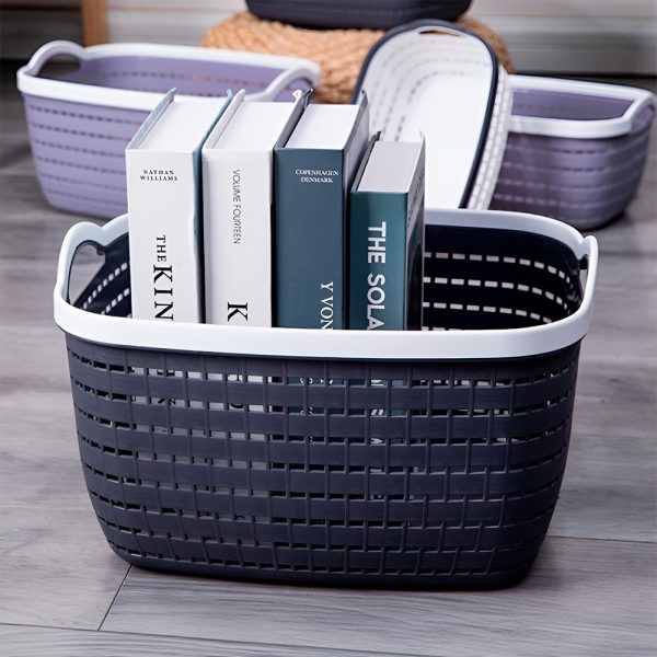 CESTO 30X23X15CM PLASTICO CALADO MULTIUSO