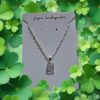 COLLAR ENCHAPADO PLATA DIJE PERRITO COLLAR CONDIJE PERRITO ENCHAPADO EN PLATA