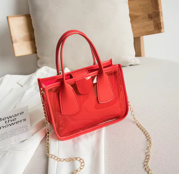 Cartera MiniBag Baby Charol Rojo