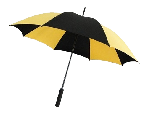 Paraguas Amarillo y Negro Paraguas Amarillo/Negro